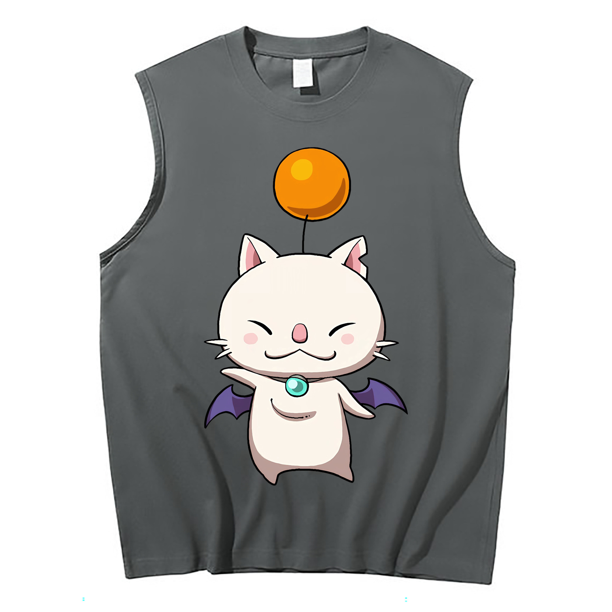 （画像用） 妖怪ウォッチ Yo-kai Watch コットン100％タンクトップ（フロントプリント）